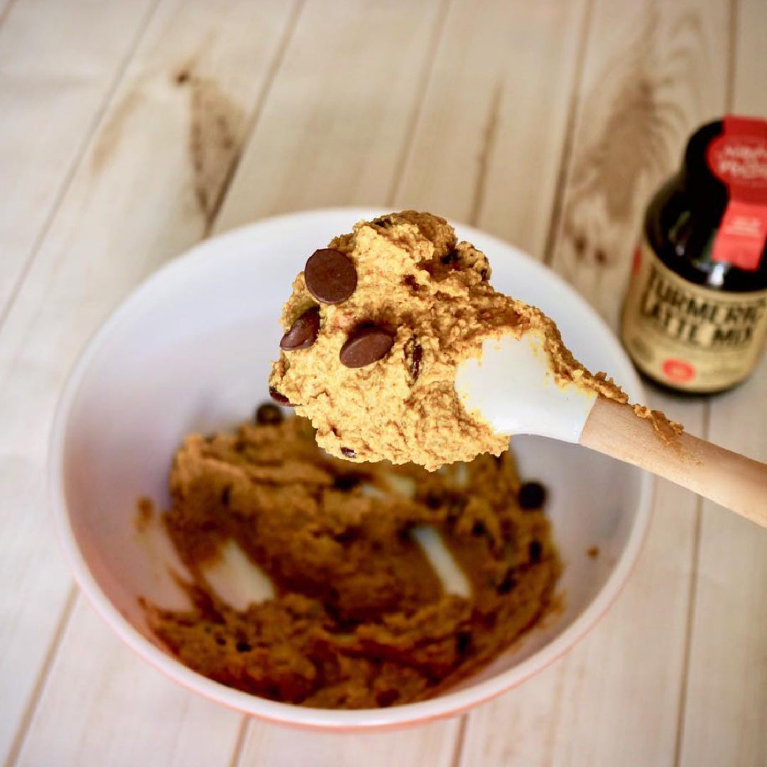 Vegan Cookie Dough with Turmeric
