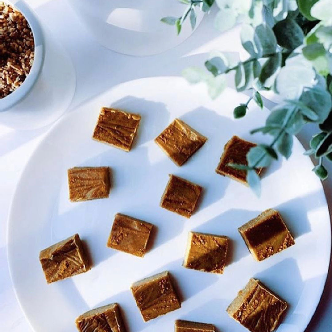 Turmeric Vanilla Fudge