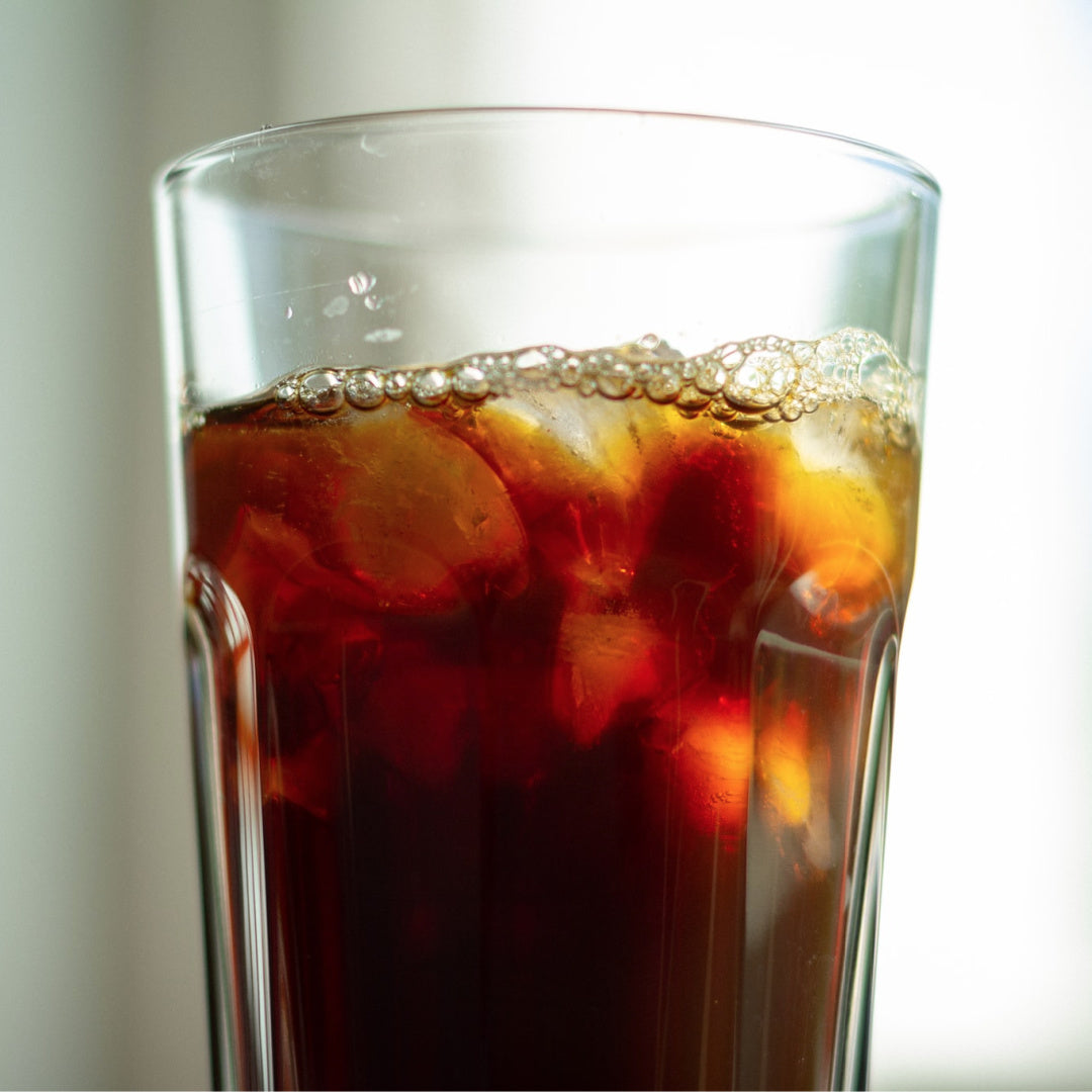 Iced Turmeric Long Black/ Americano – Natures Harvest