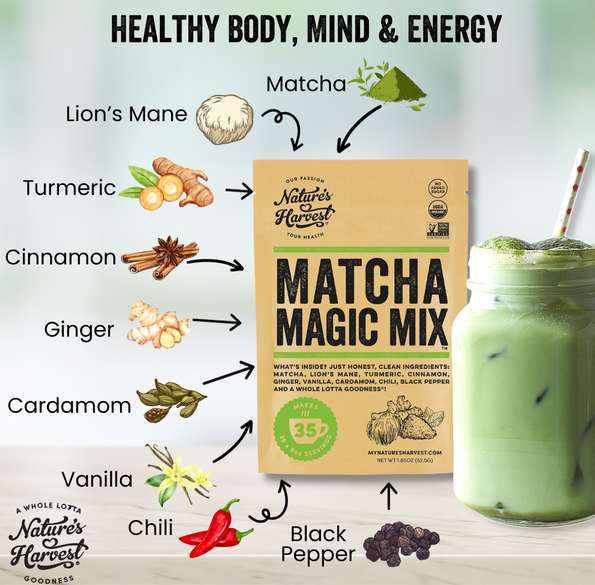 MATCHA MAGIC MIX – Natures Harvest